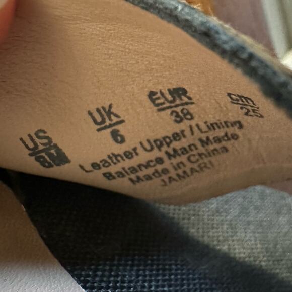 27 Edit Naturalizer Jamari Platform Espadrille Sandals Cow Hair Leopard Print 8 - Picture 11 of 11